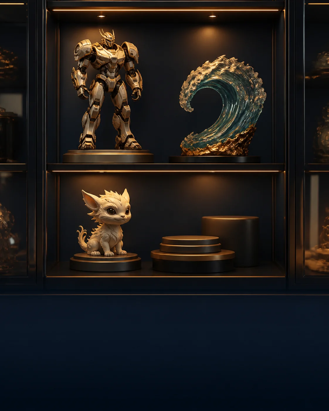 Curated displays